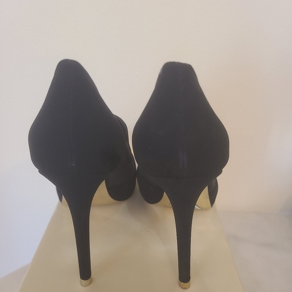 Sokd Stella McCartney Black Mesh Suede Pumps 9 | IT 39 - Picture 11 of 12